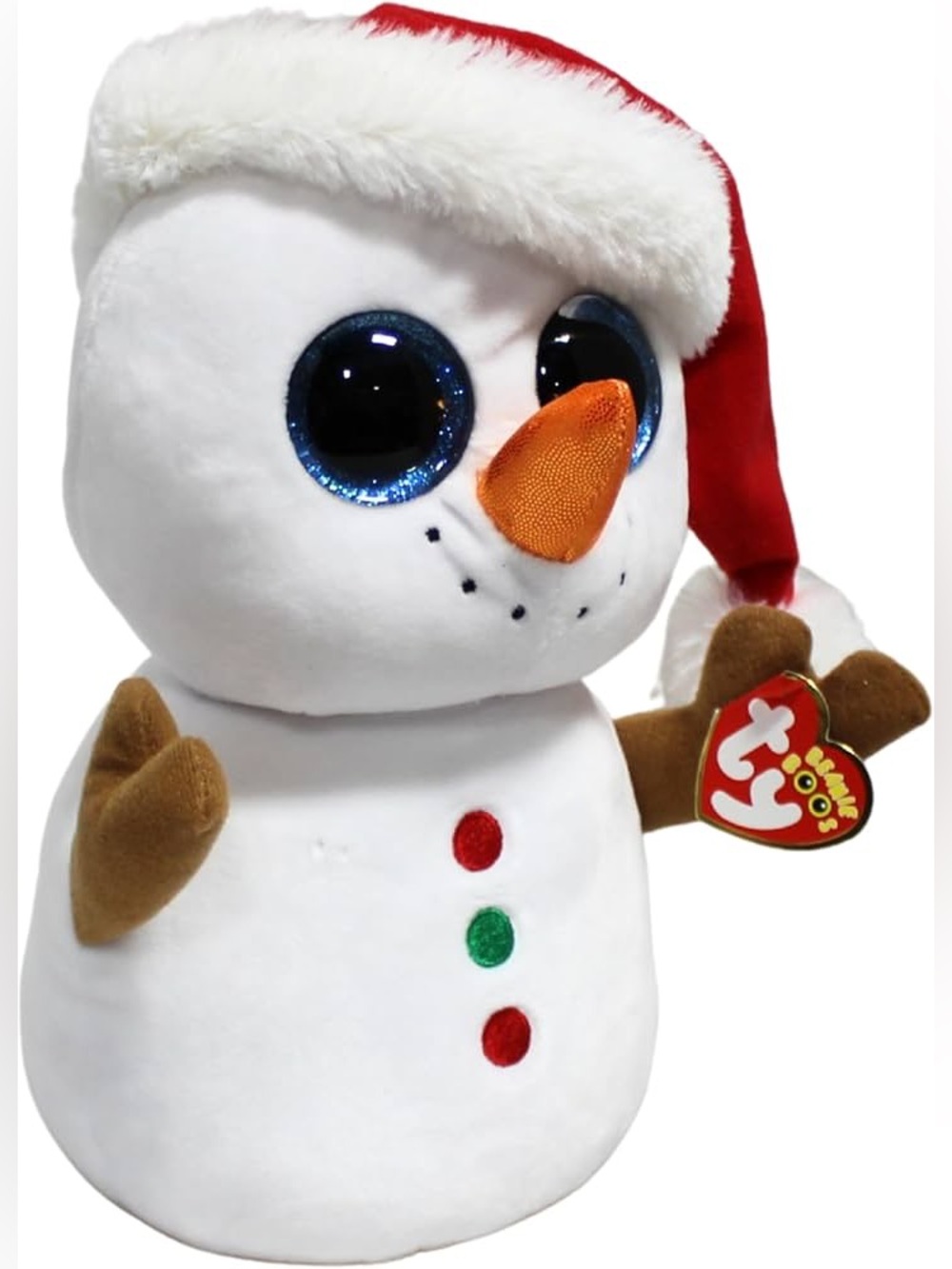 Ty Beanie Boos Scoop Snowman Christmas 9”